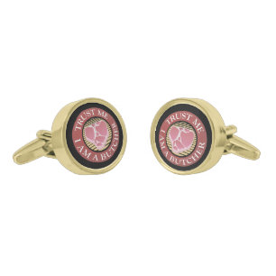 Trust me, I am a Butcher T-bone Cufflinks