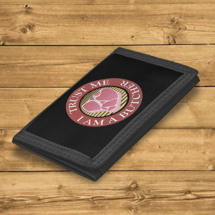 Trust me, I am a Butcher T-bone Tri-fold Wallet