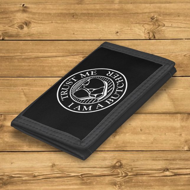 Trust me, I am a Butcher T-bone Tri-fold Wallet (Creator Uploaded)