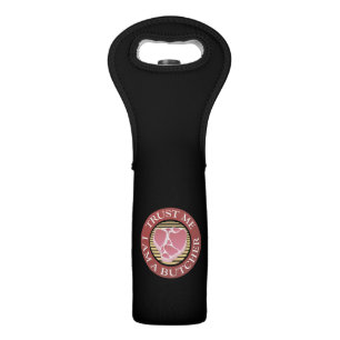 Trust me, I am a Butcher T-bone Wine Bag
