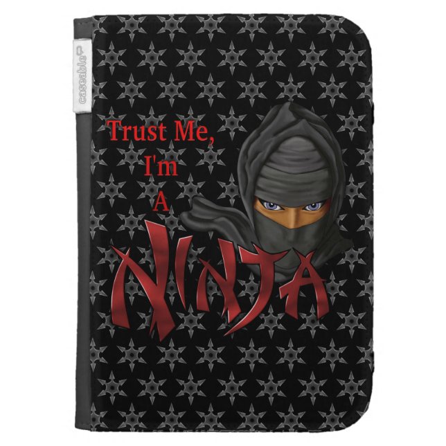 Trust Me I Am A Ninja Kindle Keyboard Covers (Front)