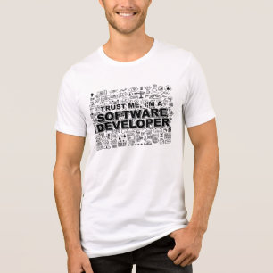Trust Me I am a Software Developer Tri-Blend Shirt