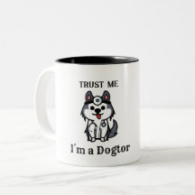 Trust me I am DOGTOR - cartoon dog