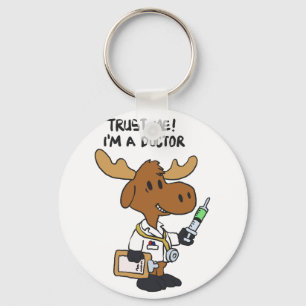 Trust me! i´m á doctor choose background color keychain