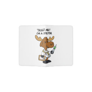 Trust me! i´m á doctor choose background color passport holder