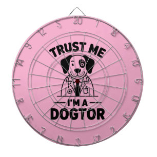Trust Me I’m a Dogtor Dart Board