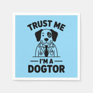 Trust Me I’m a Dogtor Napkins