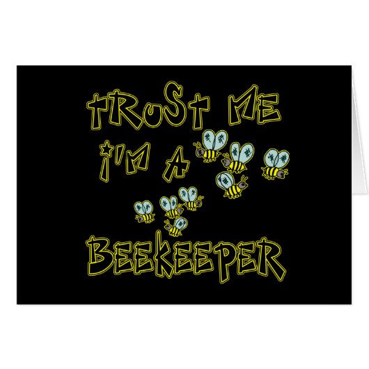 Trust Me I'm a Beekeeper Cards (Front Horizontal)