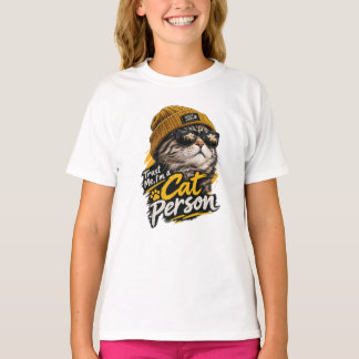 Trust Me, I'm a Cat Person – Cool Cat Vintage T-Shirt