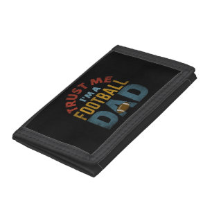 TRUST ME I'M A FOOTBALL DAD TRI-FOLD WALLET