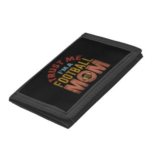 TRUST ME I'M A FOOTBALL MOM TRI-FOLD WALLET