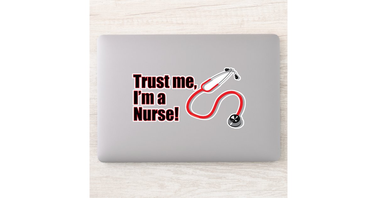 funny nurse health care nurse' Sticker
