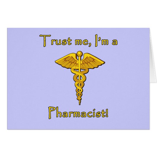 Trust Me I'm a Pharmacist Cards (Front Horizontal)