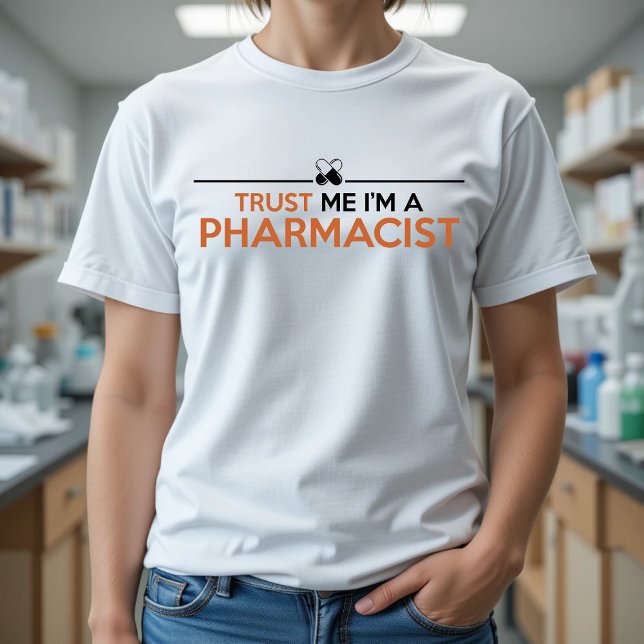TRUST ME I'M A PHARMACIST Tri-Blend SHIRT (Creator Uploaded)