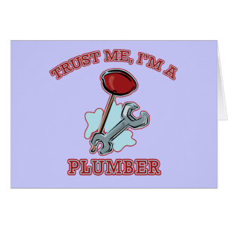 Trust Me I'm a Plumber Gifts and Apparel