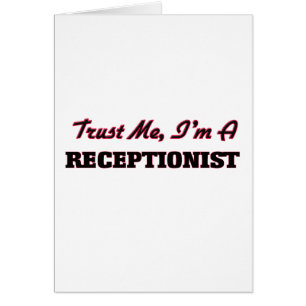 Trust me I'm a Receptionist Cards