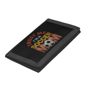 TRUST ME I'M A SOCCER MOM TRIFOLD WALLET