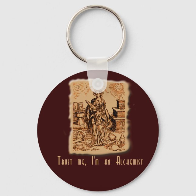 Trust Me I'm an Alchemist! Keychain (Front)