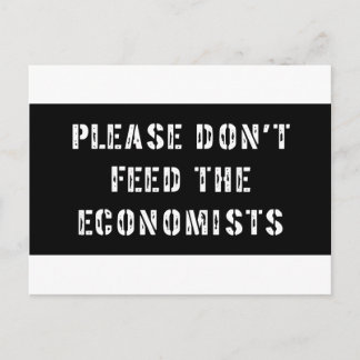 Trust Me I'm an Economist Postcard