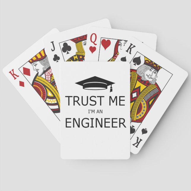 Trust me I'm an engineer(birrete).pdf Poker Cards (Back)