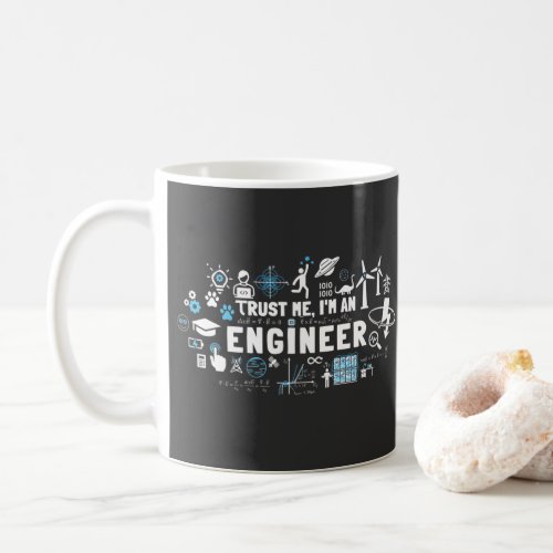 TRUST ME IM AN ENGINEER feat Maxwell equations Coffee Mug