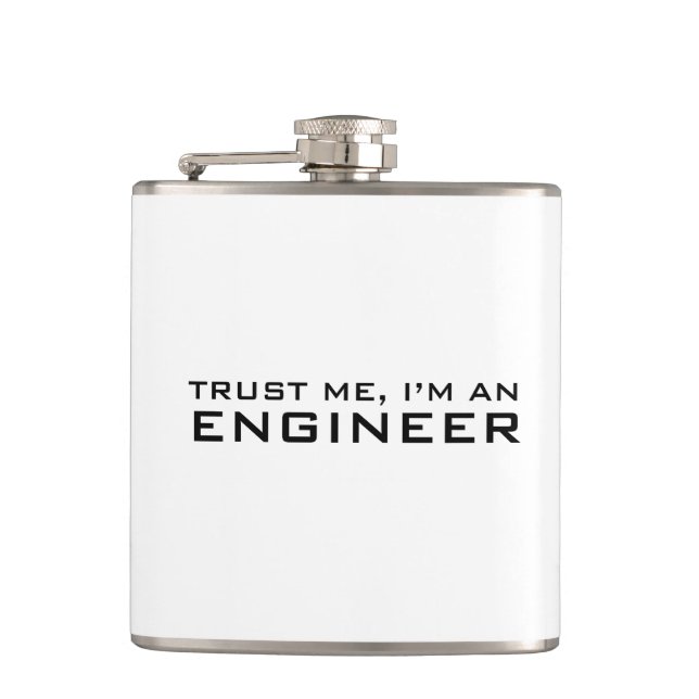 Trust me, i'm an engineer flask (Front)