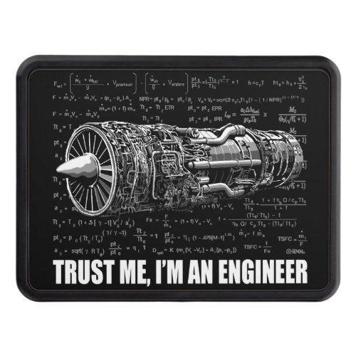 Trust me Im an Engineer Hitch Cover