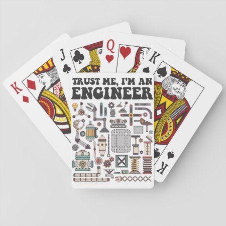 Trust Me, I'm An Engineer Playing Cards