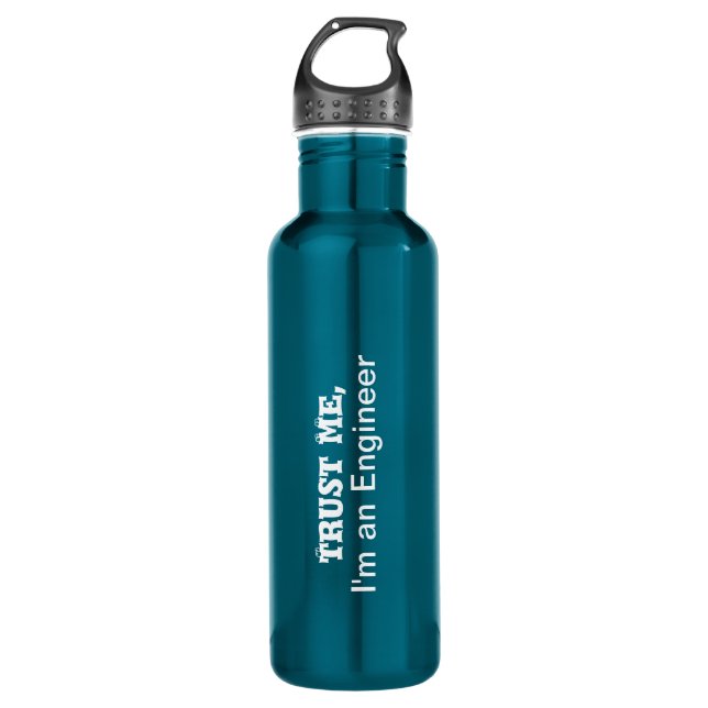 Trust Me, I'm an Engineer Stainless Steel Water Bottle (Front)