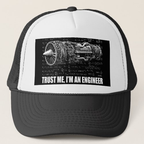 Trust me Im an Engineer Trucker Hat