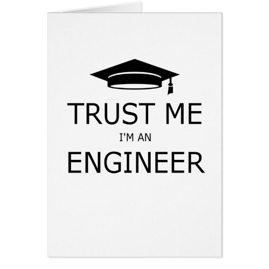 Trust me I'm an to engineer (mortarboard) .pdf Cards (Front)