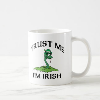 Trust Me I'm Irish Gift Coffee Mug