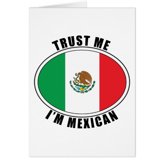 Trust Me I'm Mexican Cards (Front)