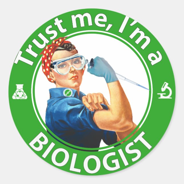Trust me logo Sticker W/O quote marks (Front)