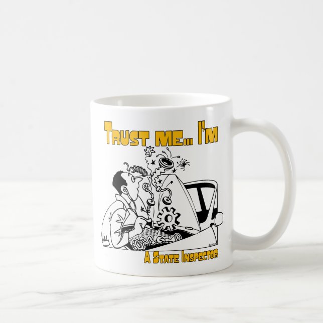 Trust me State Inspector Coffee Mug (Right)
