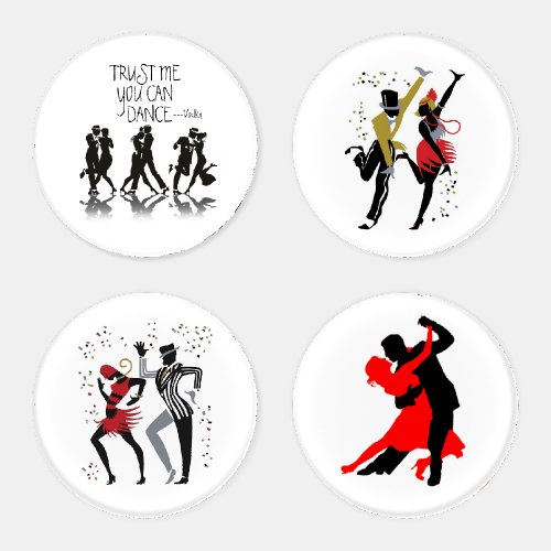 Trust Me You Can Dance _ Vodka Coaster Set