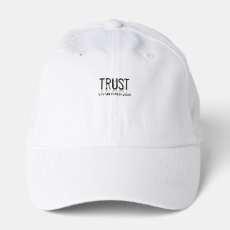 Trust Minimalist Baseball Cap - Modern Urban Stree