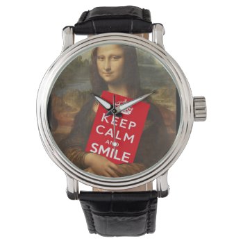 Trust Mona Lisa! Watch by Emangl3D at Zazzle