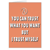 Trust myself (Front)