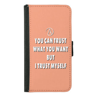 Trust myself samsung galaxy s5 wallet case