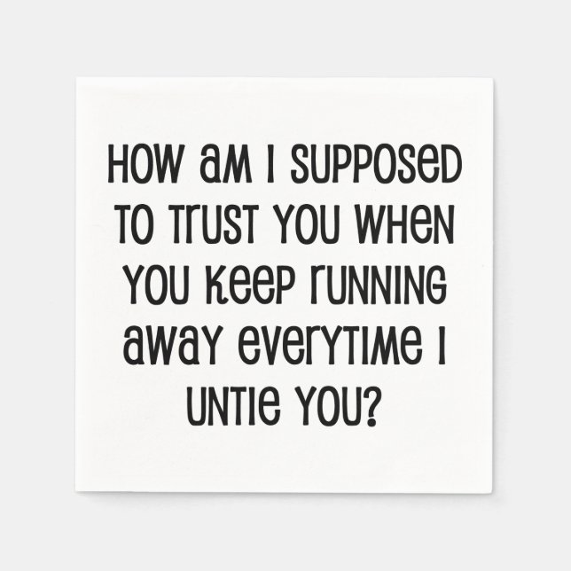 Trust Napkins (Front)
