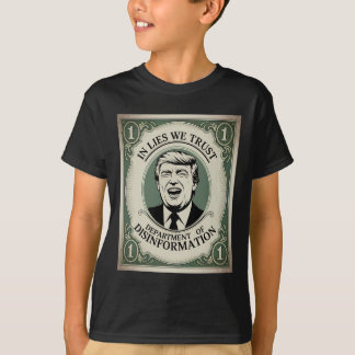 “trust Nobody” - Trump Banknote Parody _1 T-Shirt