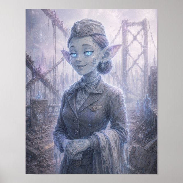 Trust / Stewardess / Broken Bridge Poster (Front)