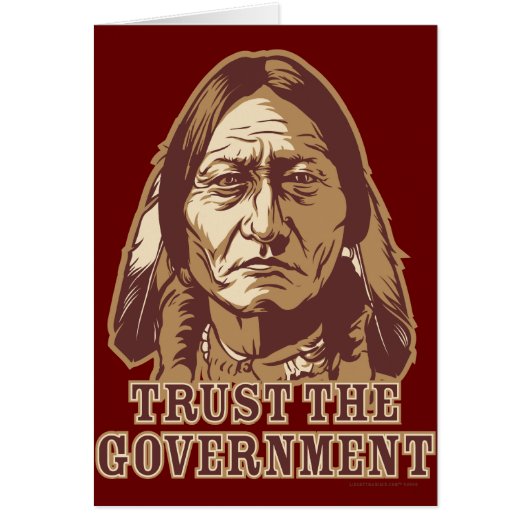 Trust The Government Cards (Front)