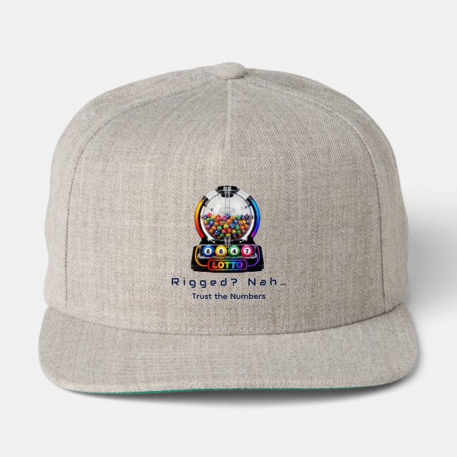 Trust the Numbers  Snap Back Hat (Front)