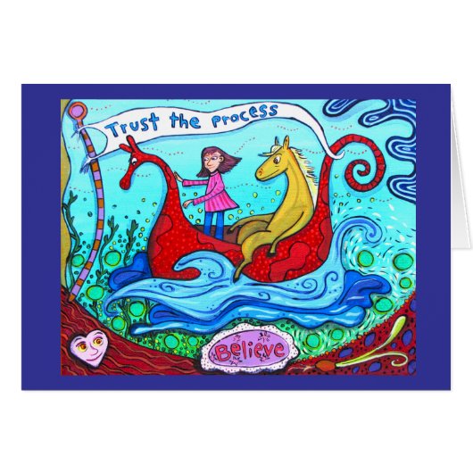 Trust The Proccess Cards (Front Horizontal)