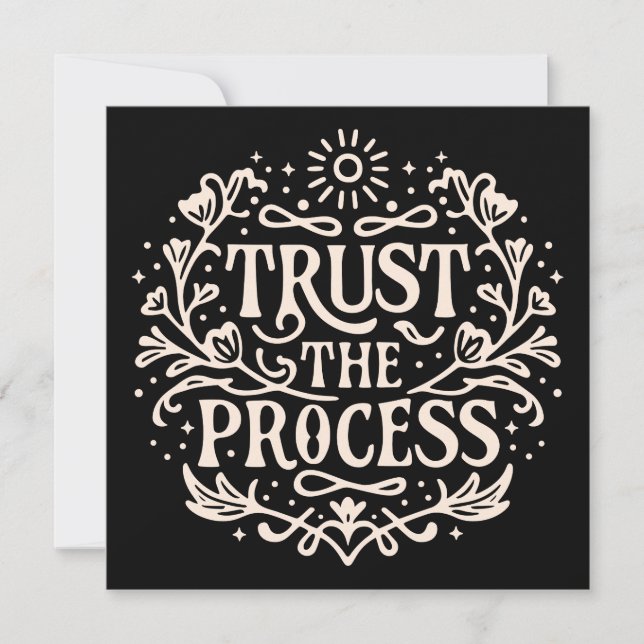 Trust the process (Front)