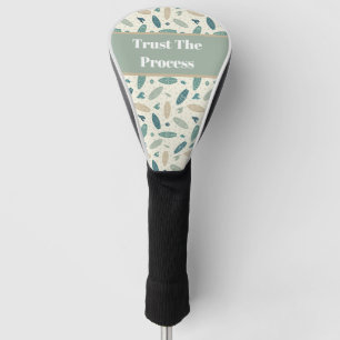 Trust the Process Surfboard Golf Head Cover