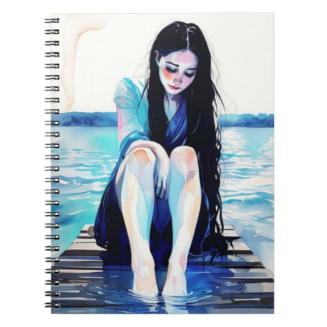 Trust The Timing | Portrait Notebook  (Front)