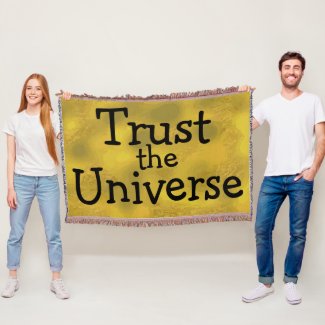 Fun Inspirational Quote Throw Blanket